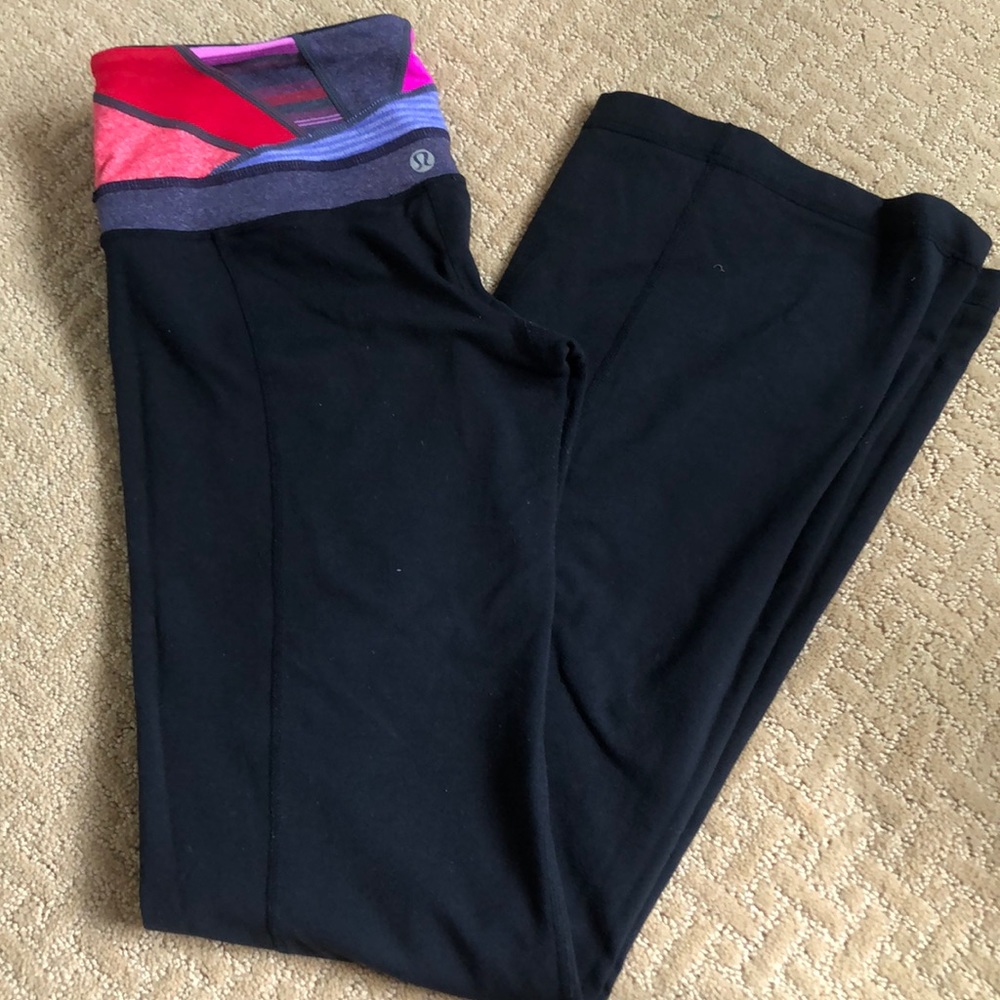 Lululemon grove pants reversible, size 4